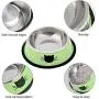 TOMAS Cat Bowls Cat Dishes Kitten Bowls Cat Food Water Bowls with Non-Slip Rubber Base Pet Bowls Feeding Bowls for Cats and Puppies