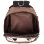 Pet Life Mooltese Large-Pocketed Compartmental Animated Dog Harness Backpack, Medium, Brown