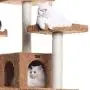 Armarkat Large 74'' Cat Tree for Family with Couple Cats, Brown (A7407) Armarkat Large 74'' Cat Tree for Family with Couple Cats, Brown (A7407)