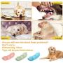 Puppy Chew Toys for Teething, Dog Toothbrush Chew Toy, Puppies Teething Toy 2-8 Months, Pet Toothbrush Interactive Dog Toys for Small Medium Dogs Rubber Pick Up Sticks Toy for Dental Care (Peas)