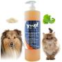 YUUP! Italy Home & Professional Shampoo for Long Hair Dogs and Cats - Dog Shampoo Restructuring & Strengthening Hair, Reinforcing The Coat from Root,Nourishing, Detangling & Glossing(17 oz/ 33.8 oz)