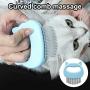 xlpace Relaxing Cat Comb Massager Pet Brush Dog Hair Removal Open Knot Massage Comb