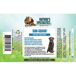 Natures Specialties Sun-Guard Conditioner for Dogs Cats, Non-Toxic Biodegradeable, 1gal