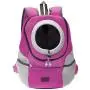 Mogoko Comfortable Dog Cat Carrier Backpack, Puppy Pet Front Pack with Breathable Head Out Design and Padded Shoulder for Hiking Outdoor Travel Mogoko Comfortable Dog Cat Carrier Backpack, Puppy Pet Front Pack with Breathable Head Out Design and Padded Shoulder for Hiking Outdoor Travel