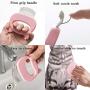 Tanlee 6 Pieces Cat Comb Pet Hair Removal Comb Cat Massage Comb Pet Hair Shedding Brush Pet Fur Grooming Brush for Cats and Dogs