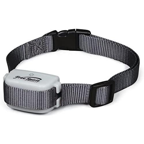 Free Spirit In-Ground Fence - Underground Wire Dog Containment System - Waterproof, Rechargeable Collar with Tone/Vibrate and Shock - Keep Your Pets in Your Yard with this Custom DIY Boundary Kit