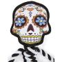goDog Sugar Skulls Plush Dog Toys with Chew Guard Technology