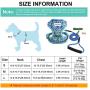 Forestpaw Multi-Colored Stylish Dog Walking Vest Harness and Leash Set- Soft Mesh Padded No Pull Dog Harness for Yorkies,Chihuahua,Poodles,Terriers,Beagles Small Medium Puppy Dogs