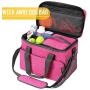 KOPEKS Dog Cat Pet Travel Bag Thermal Bag with Compartments Bowl and Drinker Foldable Travel Kit