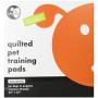 Lola Bean International 22-Inch by 22-Inch Quilted Pet Training Pads, Unscented, 50 Count