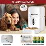 AIIYME Automatic Dog Cat Feeder, 2.4G WiFi Enabled 6L Smart Food Dispenser for Cats and Small Dogs with App Control, Timer Programmable, Portion Control and Voice Recorder Up to 8 Meals per Day AIIYME Automatic Dog Cat Feeder, 2.4G WiFi Enabled 6L Smart Food Dispenser for Cats and Small Dogs with App Control, Timer Programmable, Portion Control and Voice Recorder Up to 8 Meals per Day