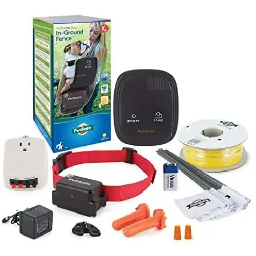 PetSafe Stubborn Dog In-Ground Fence for Dogs and Cats - from the Parent Company of INVISIBLE FENCE Brand - Multiple Wire Gauge Options - Keep Pets Secure in Your Yard PetSafe Stubborn Dog In-Ground Fence for Dogs and Cats - from the Parent Company of INVISIBLE FENCE Brand - Multiple Wire Gauge Options - Keep Pets Secure in Your Yard