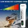 Petural Pet Hair Clippers-Dog Grooming Clippers Powerful-3 Speed Cordless Dog Clippers for Grooming Rechargeable-Professional Dog Trimmers Clippers-Heavy Duty for Small/Medium/Large Dogs&Pets Petural Pet Hair Clippers-Dog Grooming Clippers Powerful-3 Speed Cordless Dog Clippers for Grooming Rechargeable-Professional Dog Trimmers Clippers-Heavy Duty for Small/Medium/Large Dogs&Pets