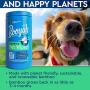 Booyah Tree Free Bamboo Pet Wipes, Hypoallergenic & Deodorizing Cleaning Wipes for Dogs and Cats - Unscented, 2 Canisters, Total of 140 Jumbo Wipes