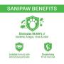 Protex PawZ SaniPaw Dog Paw Sanitizer Spray & SaniPaw Dog Paw Wipes Bundle