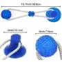 DGGHOMY Suction Cup Dog Toy, Pet Molar Bite Toy, Dog Tug Toy Chew Dog Rope Toy, Help Clean Teeth Multifunctional Interactive Rope Dog Toy DGGHOMY Suction Cup Dog Toy, Pet Molar Bite Toy, Dog Tug Toy Chew Dog Rope Toy, Help Clean Teeth Multifunctional Interactive Rope Dog Toy