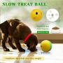 Dog Treat Ball 4.7'', Giggle Mentally Stimulating Dog Toys Squeaky, Interactive Dog Toys Puzzle, Wobble Wag Giggle Dog Ball IQ Capacity 200ML Dog Treat Ball 4.7'', Giggle Mentally Stimulating Dog Toys Squeaky, Interactive Dog Toys Puzzle, Wobble Wag Giggle Dog Ball IQ Capacity 200ML