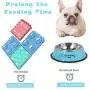 Finding Laurel Dog Bowl Slow Feeder, Dog Lick Mat with Suction Cups for Pet Bathing Grooming, Funny Feeder Combinable 4 Squares Dog Lick Bowl with Sauce Brush Finding Laurel Dog Bowl Slow Feeder, Dog Lick Mat with Suction Cups for Pet Bathing Grooming, Funny Feeder Combinable 4 Squares Dog Lick Bowl with Sauce Brush