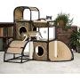 Prevue Pet Products Catville Townhome, Leopard Print