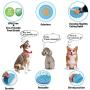 Tewadoo Lick Mat for Dogs, Slow Feeder Dog Bowls as Dog Puzzle Toys Silicone Super Suction Licking Mat for Dogs, Cats Distraction When Bathing, Grooming, Training(2pcs, Blue and Green)