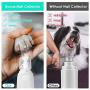 SlowTon Dog Nail Grinder with LED Light, 2-Speed Quite Electric Pet Paws Claw Care Trimmer Clipper USB Rechargeable Grooming Tool for Small Medium Large Dogs Puppy Cats Kitten with Nail Collector