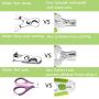 DIYUE Dog Cat Pets Nail Clippers and Trimmers with Safety Guard to Avoid Over Cutting, Free Nail File and Lock Switch, Professional Dog Nail Clipper Grooming Tools for Large Small Animal