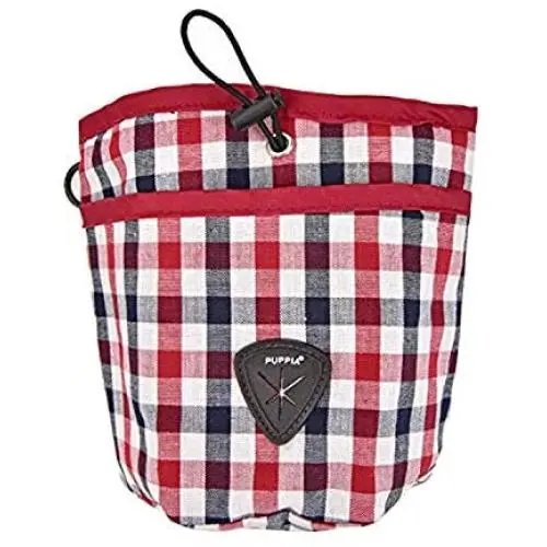 Puppia Neil Treat Bag, Wine, One Size Puppia Neil Treat Bag, Wine, One Size