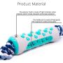 ToFarLife Dog Chew Toys, Dog Toothbrush Stick Toy, Dental Care Dog Teeth Cleaning Stick, Dog Rope Chew Toy for Small Medium Dogs, Dog Tug Toy for Puppy