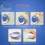 Povinmos Pet Scrubber Shampoo Dispenser Pet Dog Cat Bath & Massage Brush, Silicone Brush Bristle Pet Cleaning Device Wahser Bathing Comb Tool, Blue Povinmos Pet Scrubber Shampoo Dispenser Pet Dog Cat Bath & Massage Brush, Silicone Brush Bristle Pet Cleaning Device Wahser Bathing Comb Tool, Blue