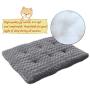 PHYEX Large Pet Bed, Cat Dog Cushion, Soft Sleep Mat, Washable House Pet Pad