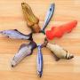 Krimo Interactive Toys Cat Catnip Toys Pet Fish Shape Cat Pillow Cat Toy Pet Toy Simulation Plush Doll Toys for for Cat Pet Kitties Baby Cat