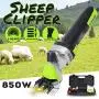AA- cattle dog grooming DDOTJ Electric Sheep Clipper, Goat Shearing Machine 850W 220V 6 Speed Regulating Shears Cutter Wool Scissor with Box (13 Curved Teeth Blade) AA- cattle dog grooming DDOTJ Electric Sheep Clipper, Goat Shearing Machine 850W 220V 6 Speed Regulating Shears Cutter Wool Scissor with Box (13 Curved Teeth Blade)