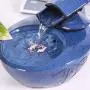 THMY Cat Water Fountain Ultra-Quiet Automatic Circulation Pet Drinking Fountain for Cats & Small Dogs Indoor Outdoor Use 1.0L (Color : Blue) THMY Cat Water Fountain Ultra-Quiet Automatic Circulation Pet Drinking Fountain for Cats & Small Dogs Indoor Outdoor Use 1.0L (Color : Blue)