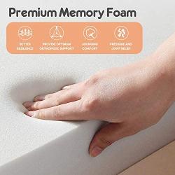 MIXJOY Memory Foam Dog Bed for Small Medium Large Extra Large Dogs, Soft Calming Pet Bed, Orthopedic Joint Relief, Outdoor & Crate, Removable Washable Cover, Anti-Slip Dog Cushion