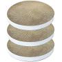 SPRICHIC Cat Activity Play Tree - Handmade 50 inch Extra Large Metal Frame Cats Tower Paradise with Perches Window Scratching Pad and Feed Bowls