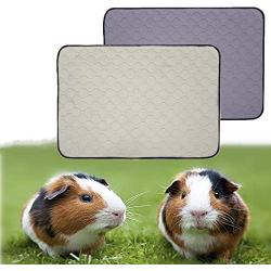 mianyang Guinea Pig Fleece Cage Liners,Highly Absorbent Washable Guinea Pig Pee Pads, Non Slip Guinea Pig Bedding with Waterproof,for Guinea Pigs, Hedgehogs, Hamsters, Chinchillas, Small Dogs