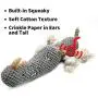 Pehtokoce Dog Toys Plush Dog Toys Squeaky with Crinkle Paper Stuffed Chew Toys for Small, Medium and Larger Dogs Pehtokoce Dog Toys Plush Dog Toys Squeaky with Crinkle Paper Stuffed Chew Toys for Small, Medium and Larger Dogs