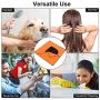 Vikedi Dog Towel, Microfiber Quick Drying Towel with Hand Pockets for Wet Dog Handling and Grip, Ultra-Soft Dog Towel Super Absorbent Pet Bath Towel for Dog and Cat, Machine Washable