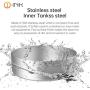 Cat Dog Bowl Cat Detachable stainless steel Pet Feeder Fresh smart Bowls Weighing Scales Removable Bowl for Dogs pet scale slow feeding digital weight puppy kitten scales eat small food feed cats