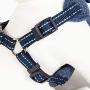 Pet Life Flam-Bowyant Mesh Reversible And Breathable Adjustable Dog Harness W/ Designer Bowtie