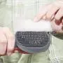 Hair Brush Self Cleaning Cat Dog -Shedding and Grooming-Knot and Tangle Comb-Massage Round Beads Protect The Pet Skin Hair Brush Self Cleaning Cat Dog -Shedding and Grooming-Knot and Tangle Comb-Massage Round Beads Protect The Pet Skin