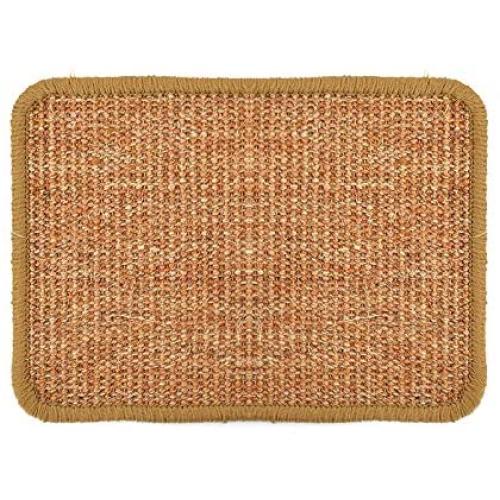 Koi Fish Natural Sisal Cat Scratching Mat Scratching Post for Cat Protection Play Scratcher Pad 15.7 x 23.6