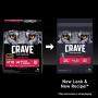 CRAVE Grain Free High Protein Adult Dry Dog Food, Beef & Chicken