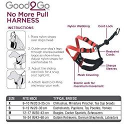 Good2Go Red No Pull Dog Harness, Medium