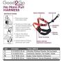 Good2Go Red No Pull Dog Harness, Medium