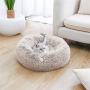 Made4Pets Dog Bed Comfortable Donut Cuddler Round Pet Bed Ultra Soft Machine Washable for Dogs,Upgrade Version
