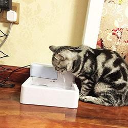 Xihouxian Pet Automatic Circulation Electric Drinking Type Oxygen Drinking Device Water Bottle Fountain Pet Water Dispenser Dog Cat C40
