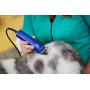 Andis EasyClip Pro-Animal 7-Piece Detachable Blade Clipper Kit, Pet Grooming, Blue, MBG-2