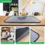 Upgrade Large Dog Grass Pad with Tray (35’’X23.2’’), Artificial Grass Mats Washable Pee Pad and Professionally Pet Toilet Potty Tray, Replacement Dogs Turf Potty Training for Indoor Outdoor Apartment