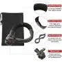 Kohree Synthetic Soft Shackle,7/16 Inch X 20 Inch (35,000lbs Breaking Strength) UHMWPE Soft Shackle Recovery Rope with Protective Sleeve for Sailing 4X4 Truck Jeep Recovery Climbing Towing (4 Pack) Kohree Synthetic Soft Shackle,7/16 Inch X 20 Inch (35,000lbs Breaking Strength) UHMWPE Soft Shackle Recovery Rope with Protective Sleeve for Sailing 4X4 Truck Jeep Recovery Climbing Towing (4 Pack)